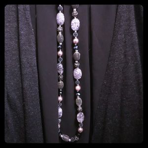 Premier Designs sparkling necklace 40”